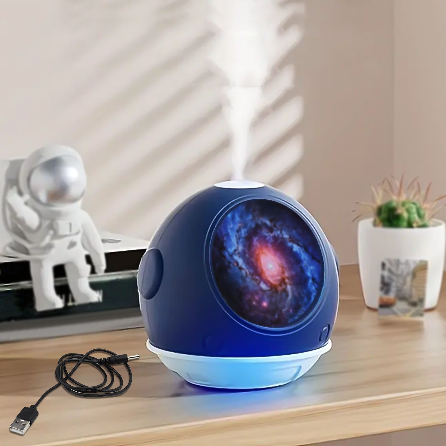 Astronaut Humidifier Ball Shape Humidifier (1 Pc  110 Ml) Astronaut Humidifier Ball Shape Humidifier (1 Pc  110 Ml)
